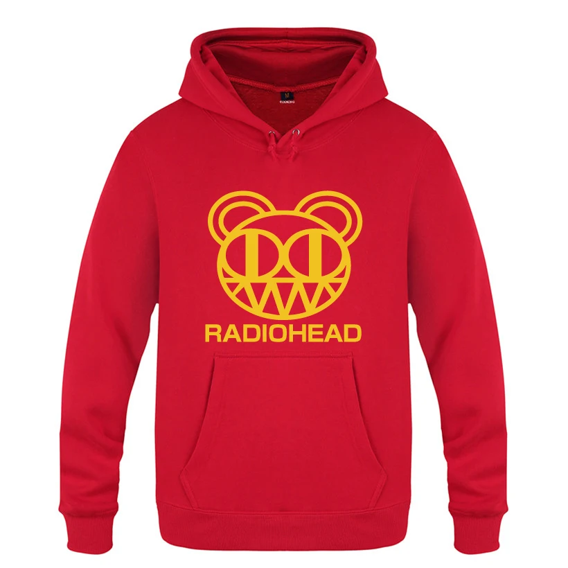 Радиоголова Рок Рэп музыка толстовки для мужчин 2018 пуловер флис с
