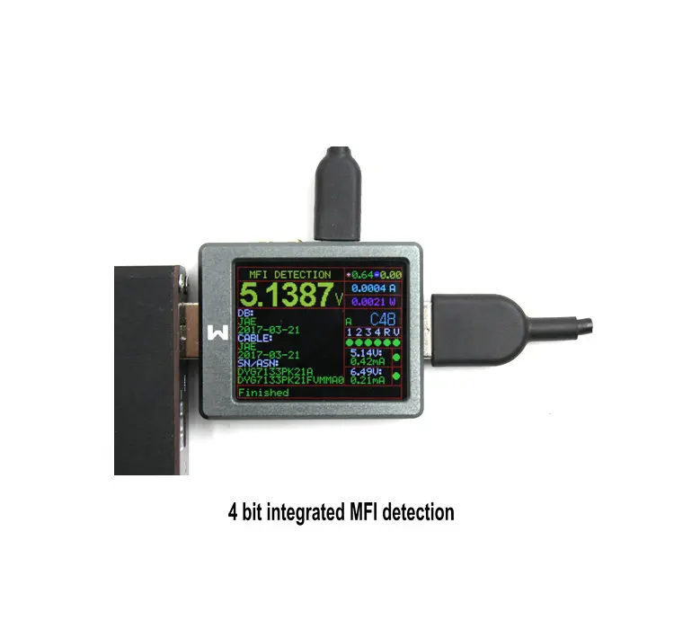 QC4+ PD3.02.0 PPS протокол быстрой зарядки емкость USB тестер для WITRN-X-MFI вольтметр тока