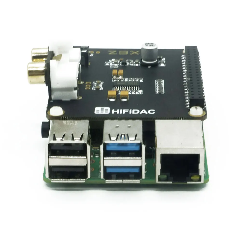Плата расширения Raspberry pi 4B HiFi DAC V1.1 для Pi 2B/3B/3B +/4B|Аксессуары демонстрационных