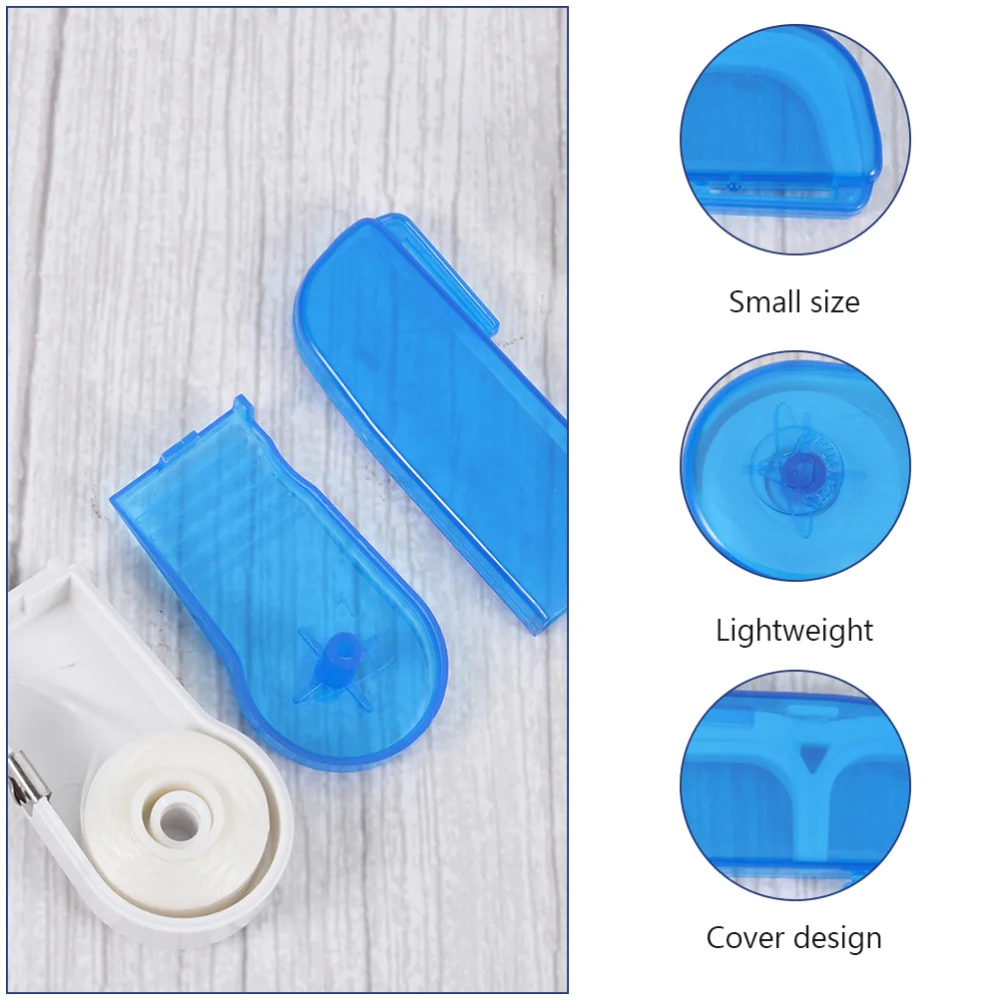 

Replaceable Floss Replacement Rack Reusable Floss Holder (2Pcs 30m Floss)