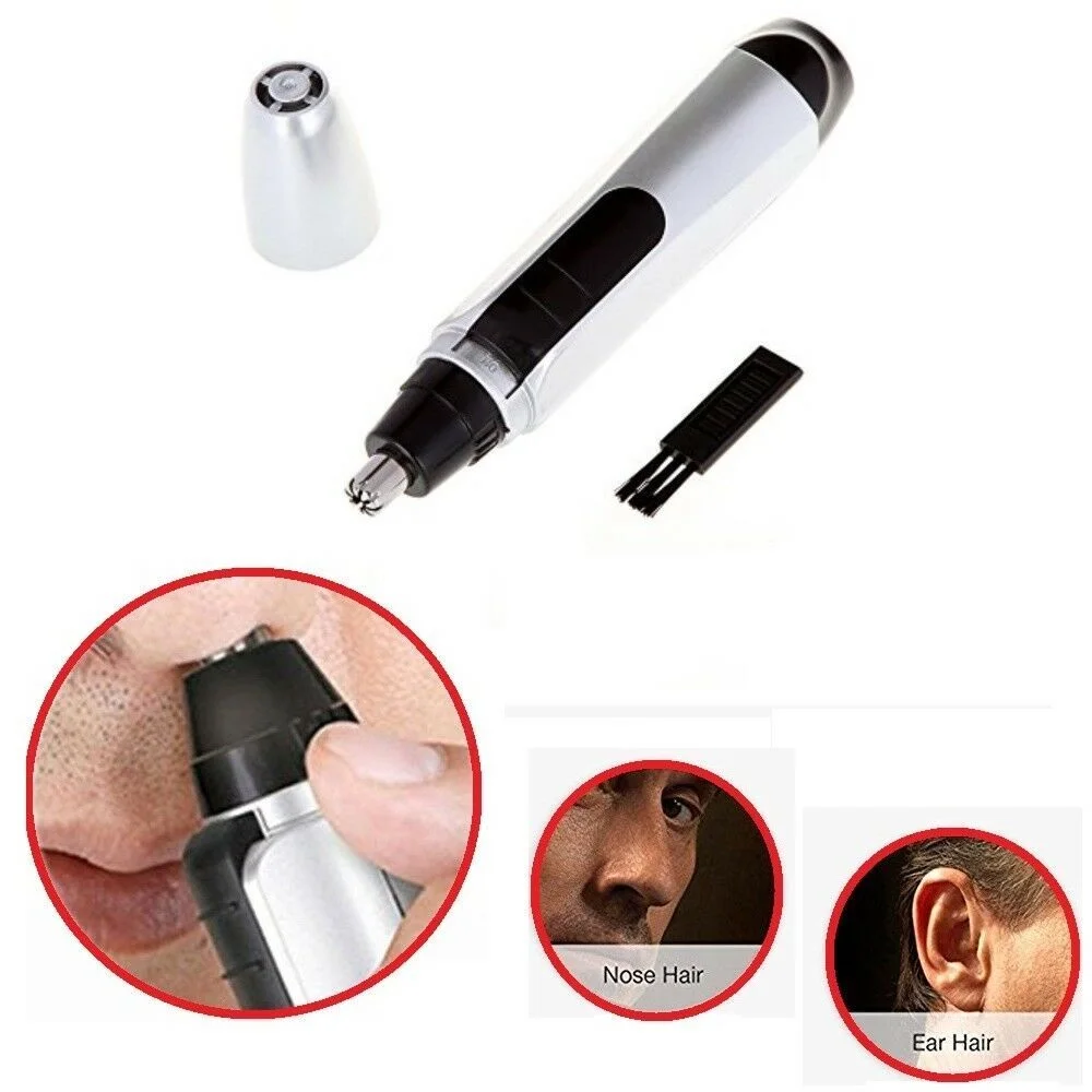 

Nose hair ear hair trimmer face and neck eyebrow razor pusher trimmer beauty cleaner for men and women tools tidy men nose charm