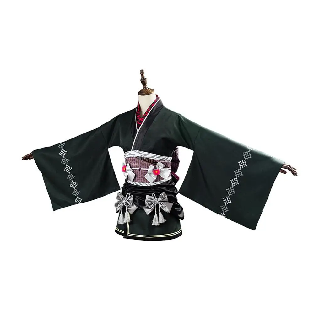 Final Fantasy VII:7 Remake Tifa Lockhart Cosplay Costume Wall Market the Honeybee Inn Exotic Kimono Gown Halloween Party Dress |