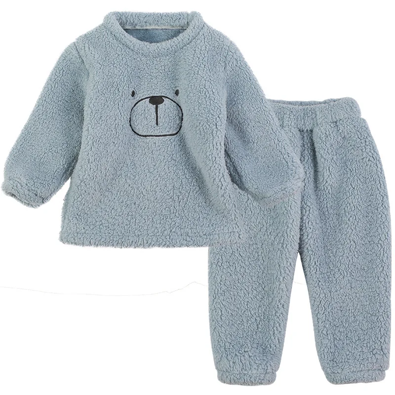 

Children's pajamas, boys' autumn and winter clothes 2020, two new foam home clothes for boys 10-60
