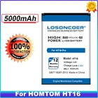 Аккумулятор LOSONCOER 5000 мАч для аккумулятора HOMTOM HT16  HT16 Pro