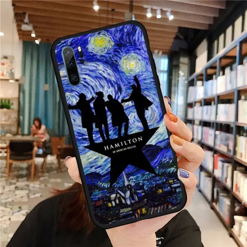 Чехол для телефона Hamilton Musical Lyrics моды для Huawei P20 P30 P40 lite Pro P Smart 2019 Mate 10 20 Lite Nova 5t.