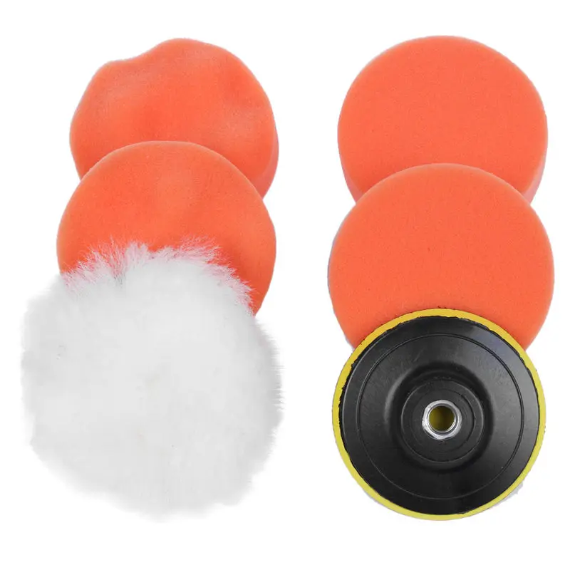 

NEW-New 6pcs Polishing Buffer Pad Set Kit For Car polish Tool