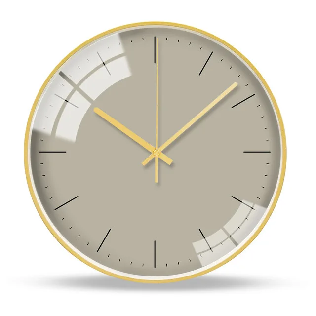 Стеклянные Настенные часы в скандинавском стиле аналоговые серые зеленые