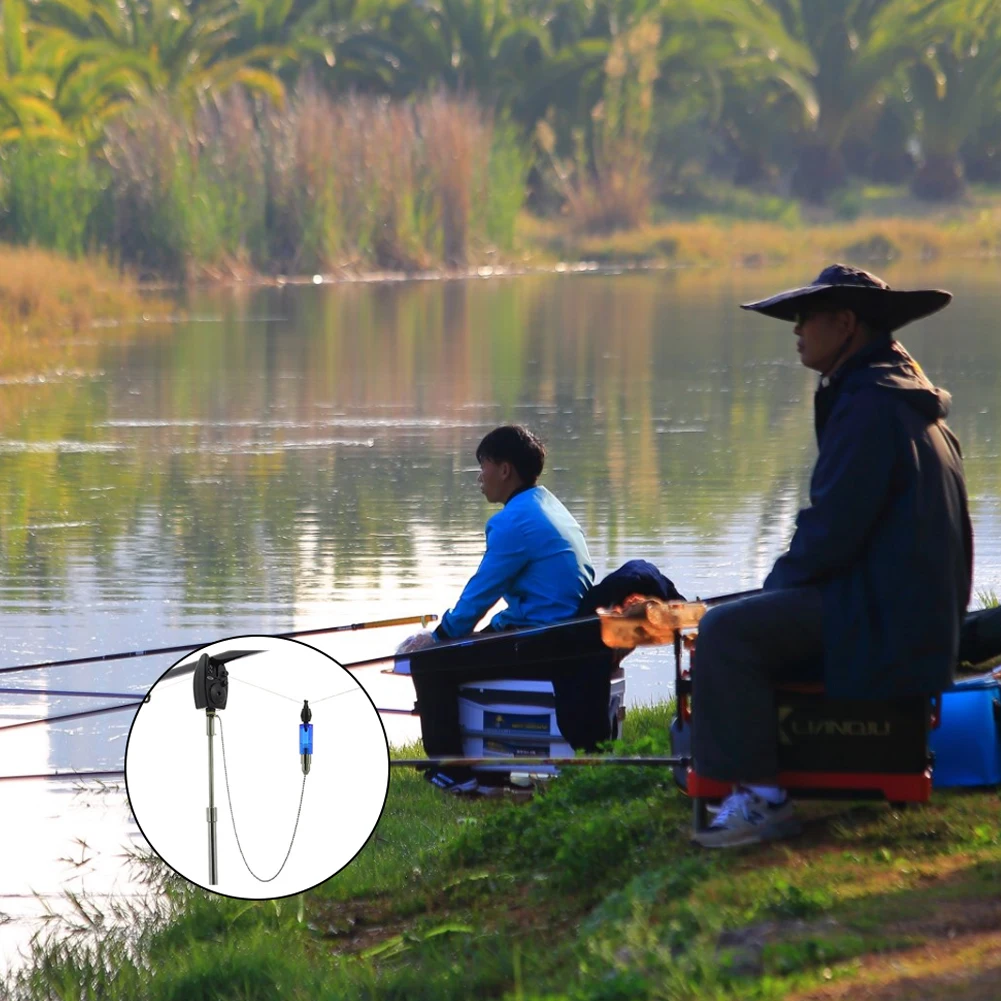 

Fishing Alarm Steel Chain Stainless Aluminum Set Swinger Carp Fishing Indicator Bite Alarm Fishing Tools Fishing Accessories