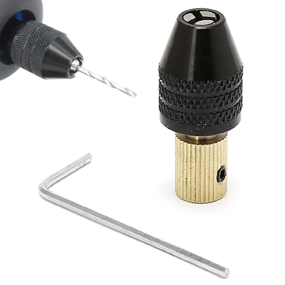 

5pcs 0.3-3.4mm Micro Chuck fixing Device Universal Drill Chuck Bit 3.17mm Mini Electronic Drill Bit Collet Fixture Clamp