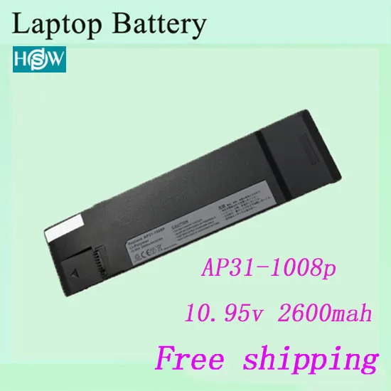 Ноутбук превосходного качества батареи для ноутбука Asus AP31 1008p 1008P AP32 90 OA1P2B1000Q
