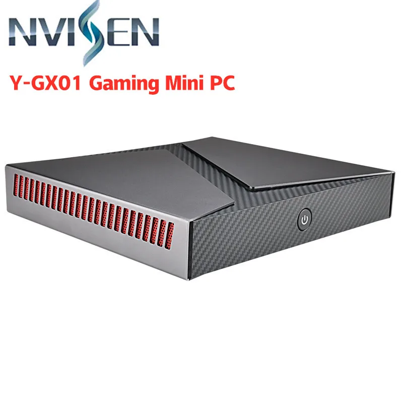 

NVISEN Y-GX01 Gaming Mini PC Intel Core I7-9750H 16GB DDR4 256GB/512GB SSD NVIDIA GTX 1650 Windows10 Gamer Computer PC DP Port