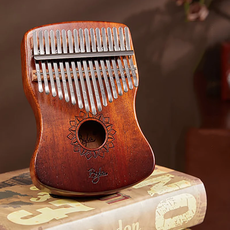 

Пианино Kalimba KLB43, для начинающих, из красного дерева, 17 клавиш