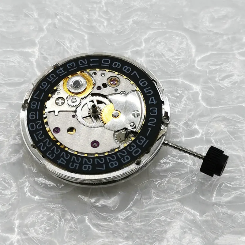 

Replacement Spare Parts 26 Jewels Black Date @3 28800bph Automatic Movement Perlage For Tianjin ST2130 H3 ETA 2824-2