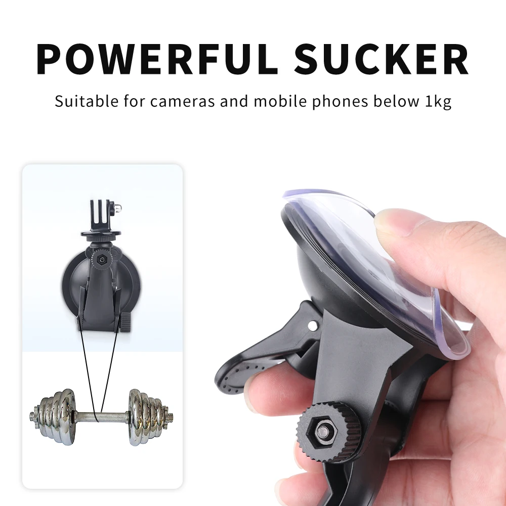 Автомобильный держатель на присоске LANBEIKA адаптер для крепления штатива GoPro Hero 11 10