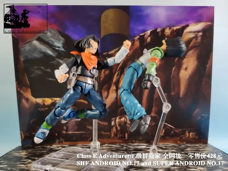 Принтом из мультфильма «Жемчуг дракона супер игрушечные фигурки из игры Dragon Ball DBZ(“СВЧ Android № 17 № 18 фигурку Figurals Игрушечная модель куклы игрушки