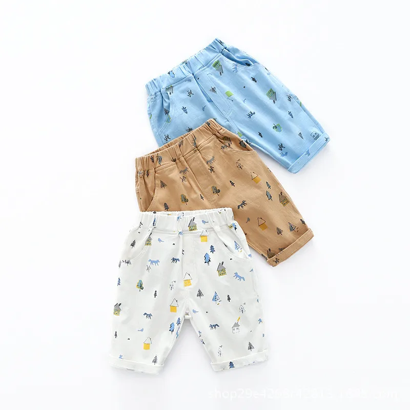 Повседневные Шорты для мальчиков шорты малышей детская одежда модные летние