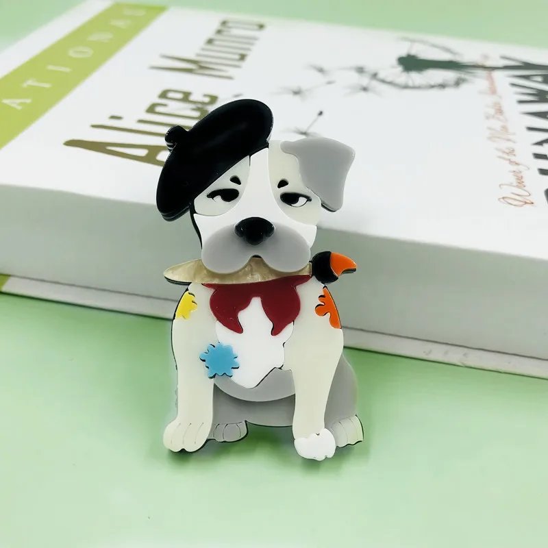 Акриловые детские заколки ZiccoWong для женщин детей милые животные с кисточкой