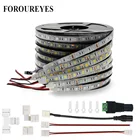 Горячая Распродажа 5 м 12 В Светодиодная лента 60 светодиодовм SMD5050 Водонепроницаемая Гибкая DIY аксессуары для внутреннего освещения водонепроницаемая светодиодная лента s