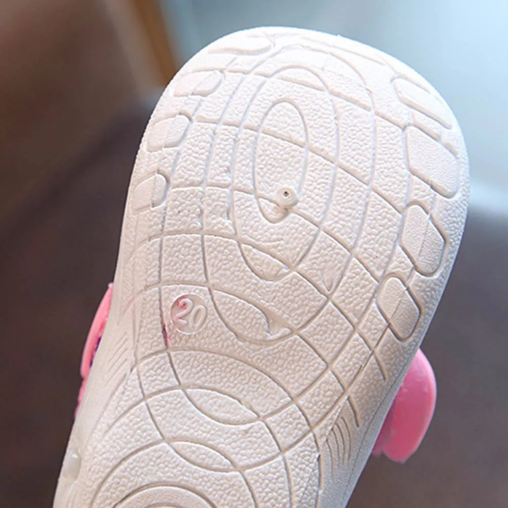 Новинка 2019 обувь для малышей детей мультяшная звезда кроличьи ушки пищалка одна