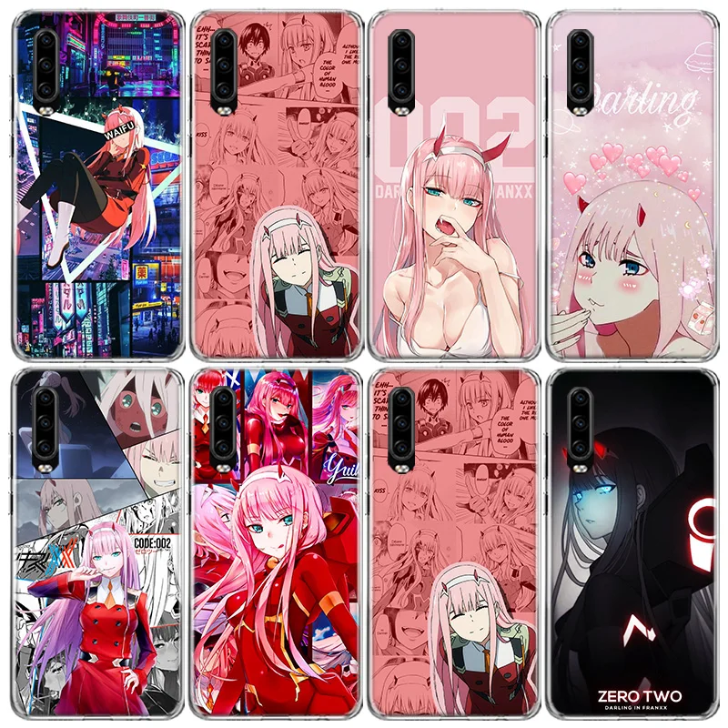 Аниме ноль два Darling в FranXX чехол для телефона Huawei P40 P30 P20 P10 Mate 10 20 30 Lite Pro P Smart Z плюс 2019
