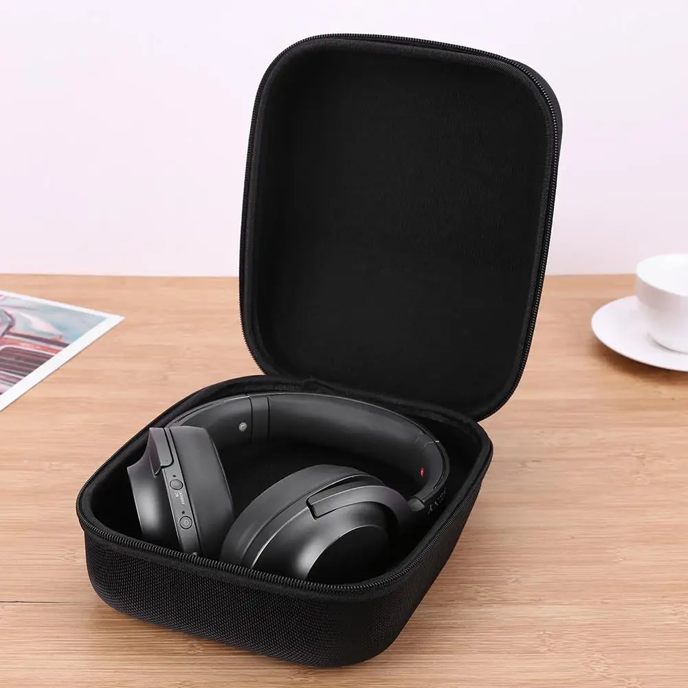 

Digital Portable Organizer Case for Headphones Storage Bag Zipper Accessories for Sennheiser HD598 HD600 HD650 Headphones