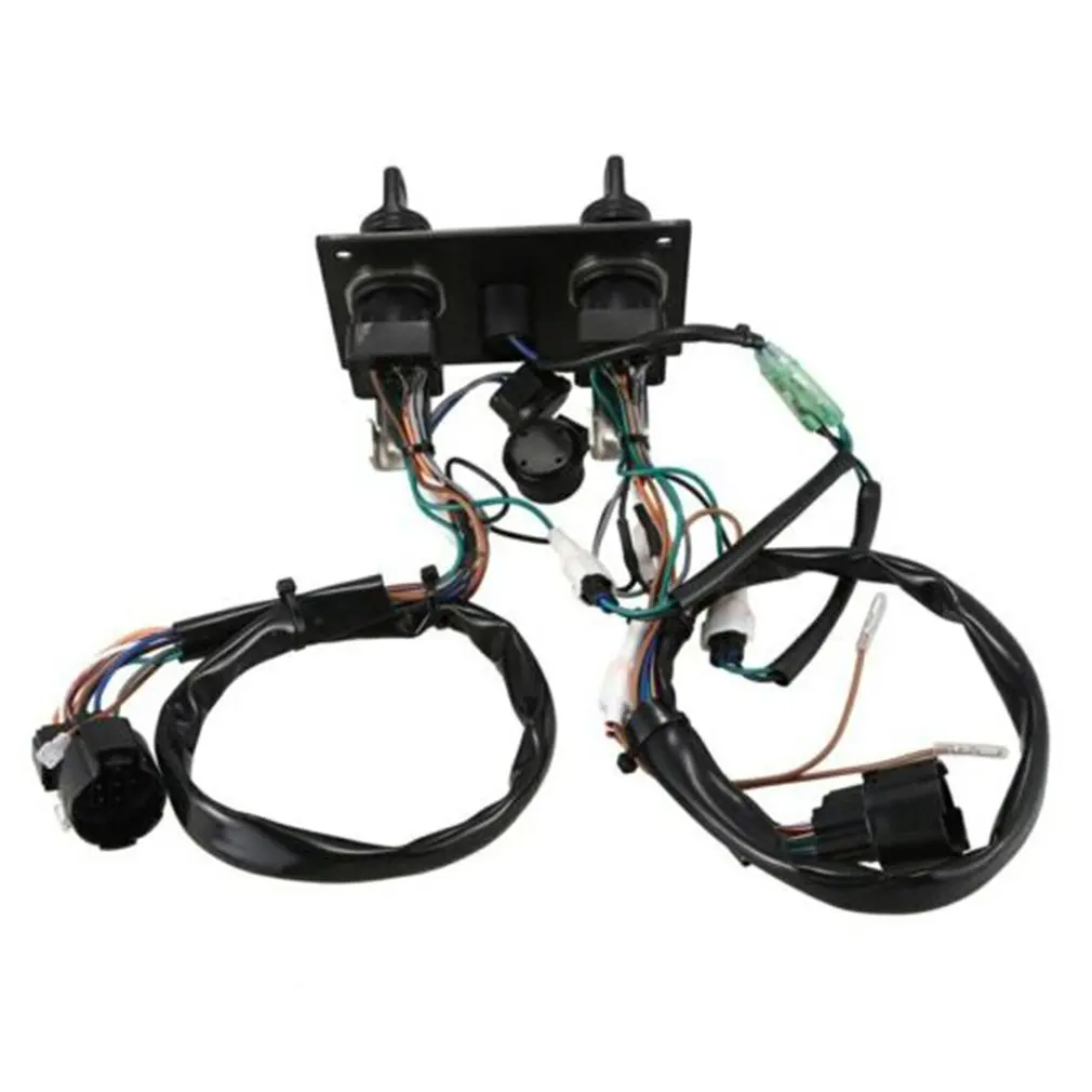 

Vertical Double Control Panel For Suzuki Outboard Engine 37100-96j24 Dual Engine Ignition Key Switch Panel Assembly Set