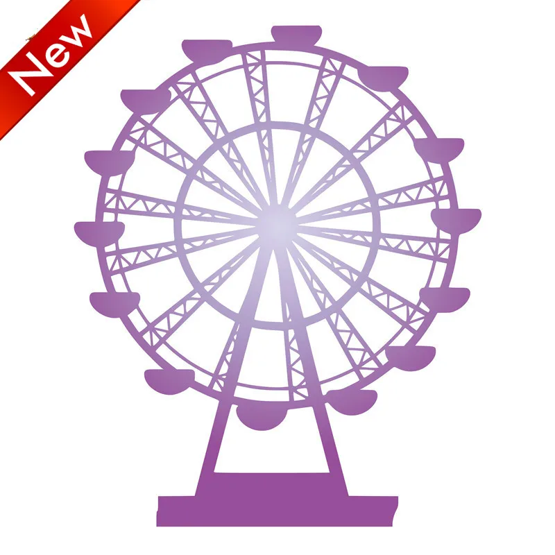 GJCrafts колесо обозрения штампы карусель металлические режущие новые 2019 для