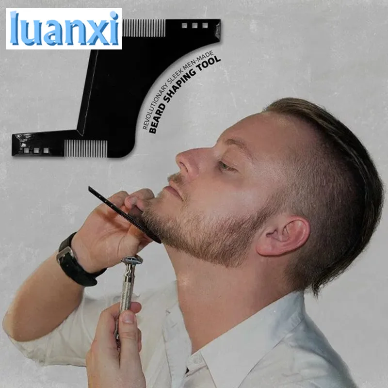 Новая двухсторонняя борода формирующая стиль Борода расческа Для мужчин
