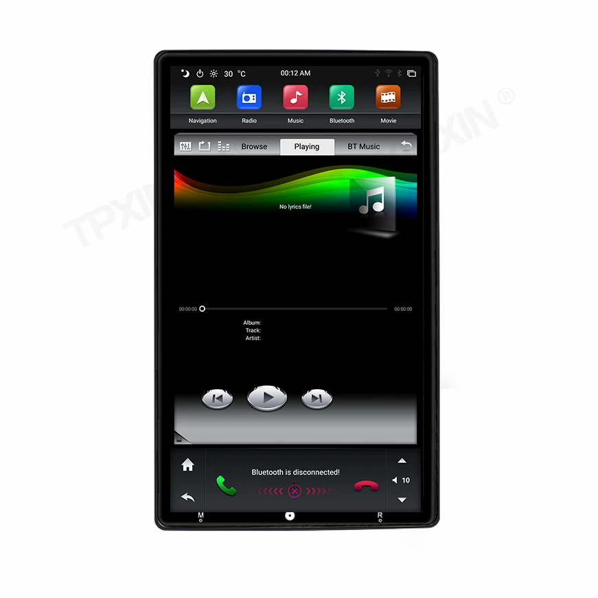 

12.8 Inch Tesla IPS Vertical Screen PX6 Car Android Multimedia Player Autoradio Stereo Video GPS WiFi Universal 2din Auto Radio