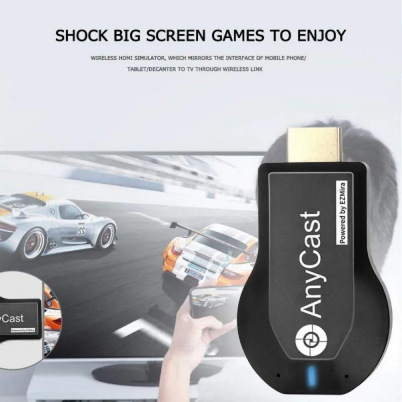 1080P Беспроводной Wi-Fi дисплей ТВ ключ приемник для AnyCast M2 Plus для Airplay 1080P HDMI ТВ-Палка для DLNA Miracast ТВ-палка