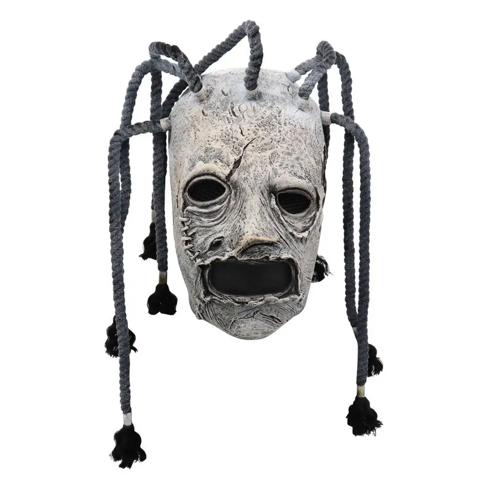 Mask Slipknot Corey Taylor Карнавальная маска для женщин и мужчин полный головной шлем латексная маска необычный шар вечерние костюмы для Хэллоуина - Цвет: Mask