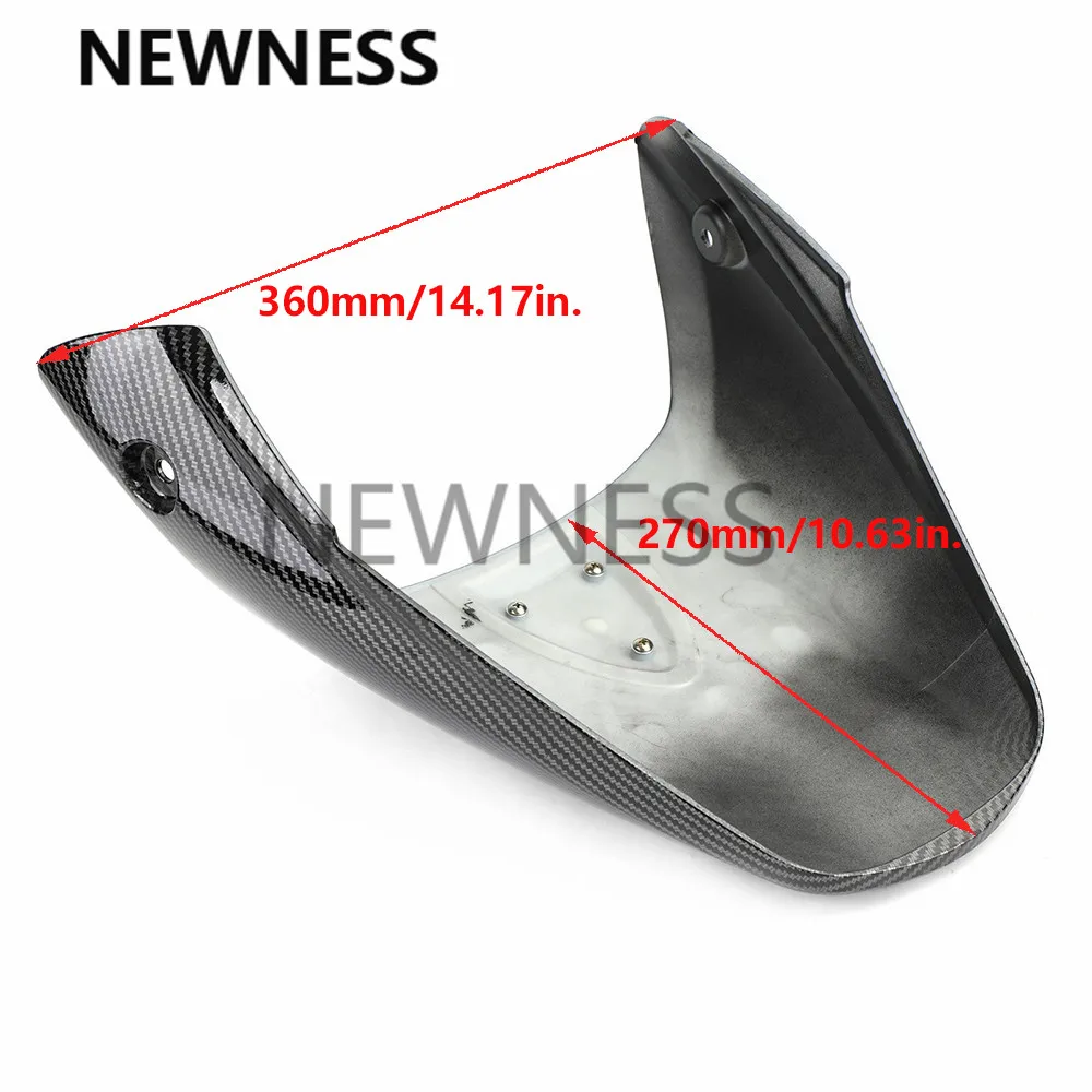 Carbon Fiber Motorcycle Rear Seat Cowl Fairing Cover Tail Hugger Fit For Ducati monster 659 696 796 1100 |