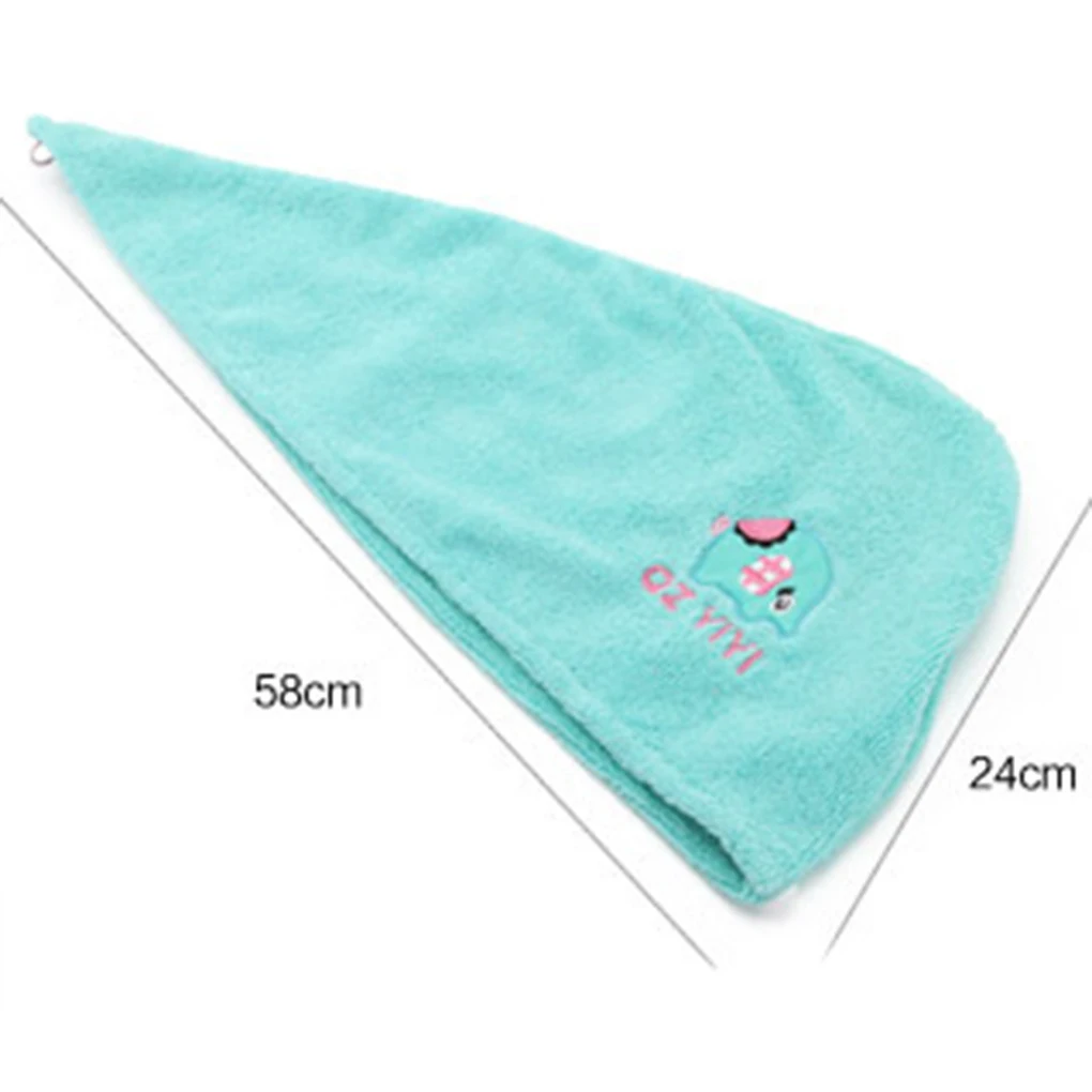 

Shower Cap Microfiber Bath Quick Dry Hair Towel for Drying Lady Soft Bath Towel Lovely Style for Lady Man Turban Bath Tools
