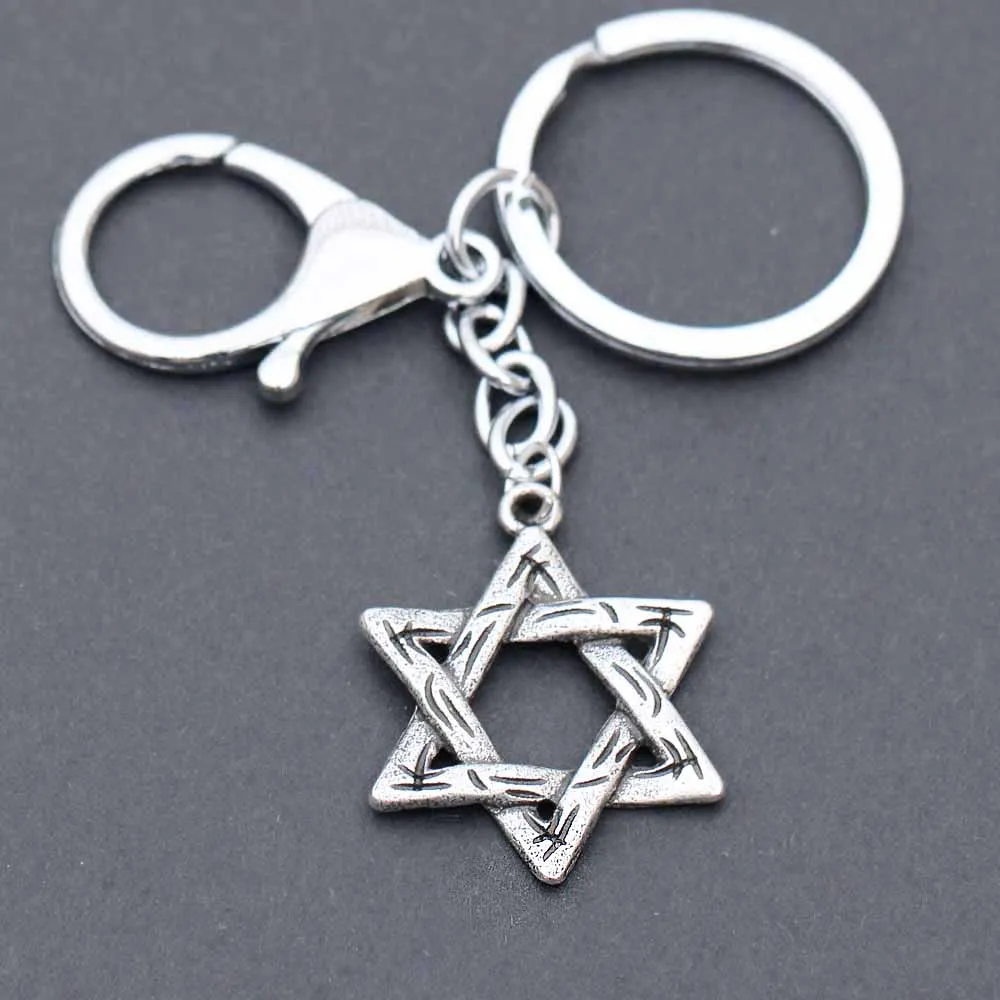 Брелок ручной работы из Израиля брелки искусственной кожи с цепочкой | Украшения