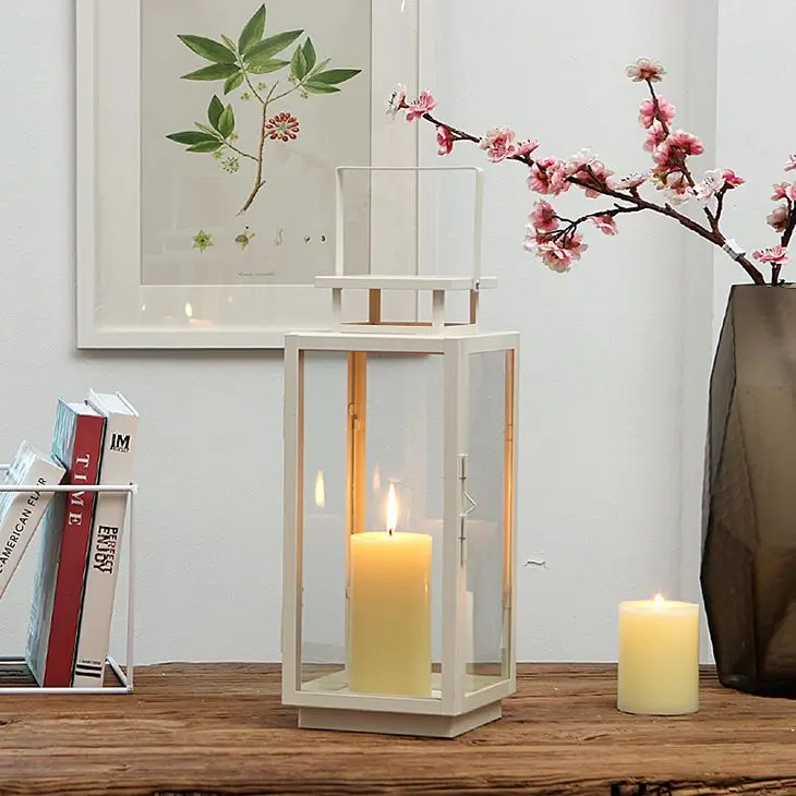 Подсвечники ручные из железа и стекла подсвечник уличный черный для двора земли