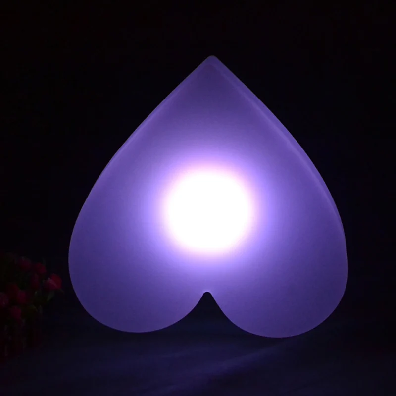 3D светодиодные настольные лампы в форме сердца D40 * высота 8 5 см|table lamp|lamp table lampheart