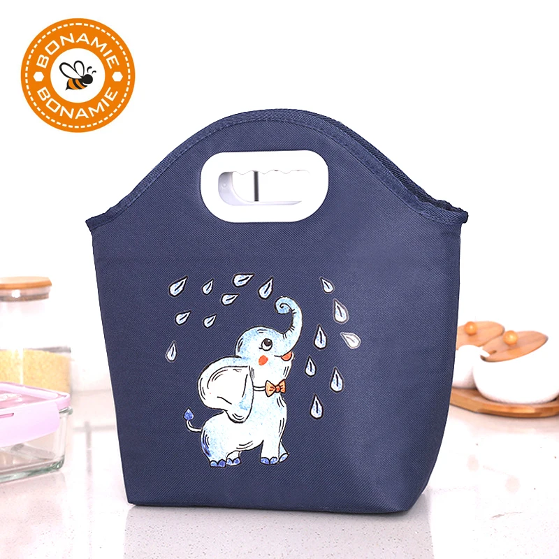 Сумка-холодильник BONAMIE Elephant с мультипликационными животными большая термальная