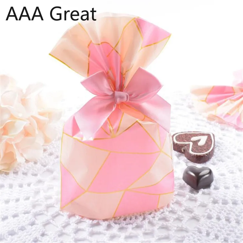 20 шт./лот мешочки для торта декоративное украшение вечерние подарка пластиковые