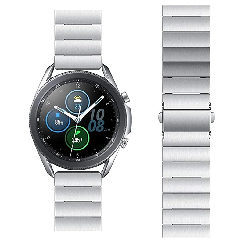 For Huawei Watch GT2/GT/GT2E 46mm 42mm Stainless Steel Strap 20/22mm Metal Butterfly Buckle Strap Huawei Gt2 Watch Accessories