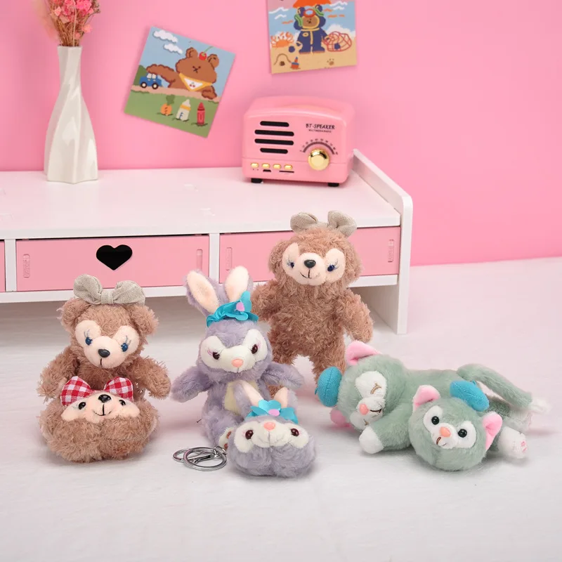 

Star Dew Star Rabbit Cute Girl Bag Keychain Cartoon Pendant Accessories Plush Doll Doll Children'S Gift