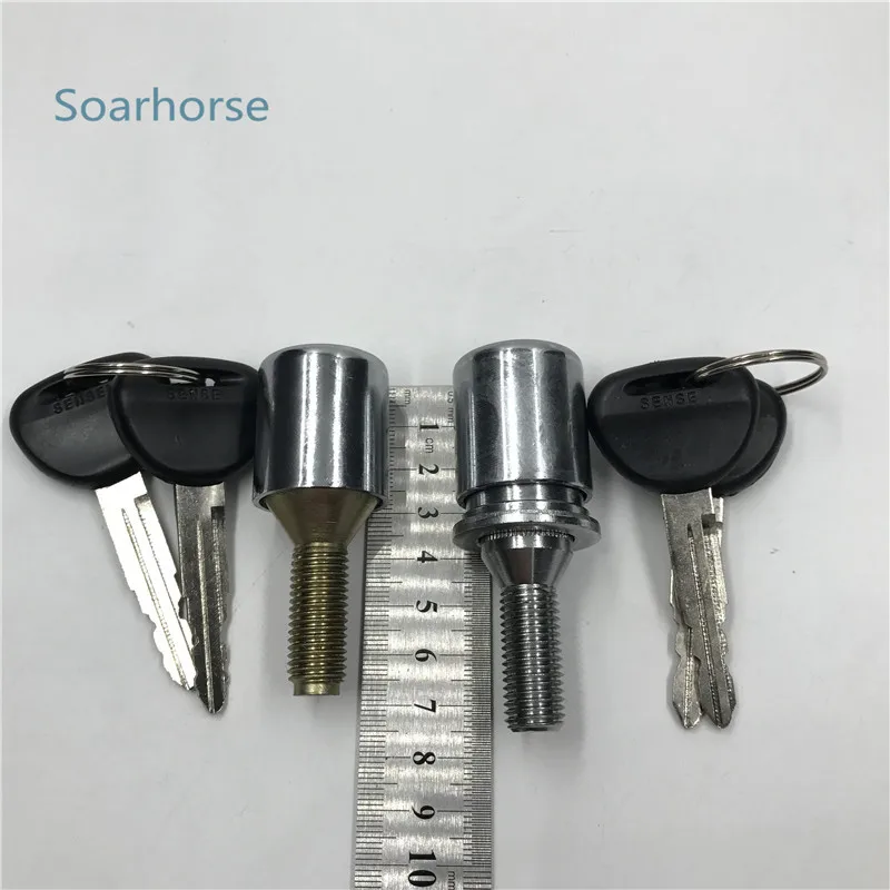 Автомобильный запасной замок с ключом Soarhorse для Mitsubishi Pajero montero V24 V31 V32 V33 V36 V43 V44 V45 V46