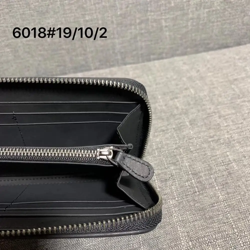 Зажим для кошелька мужской и женский стиль Плетеный вручную Длинный кошелек с