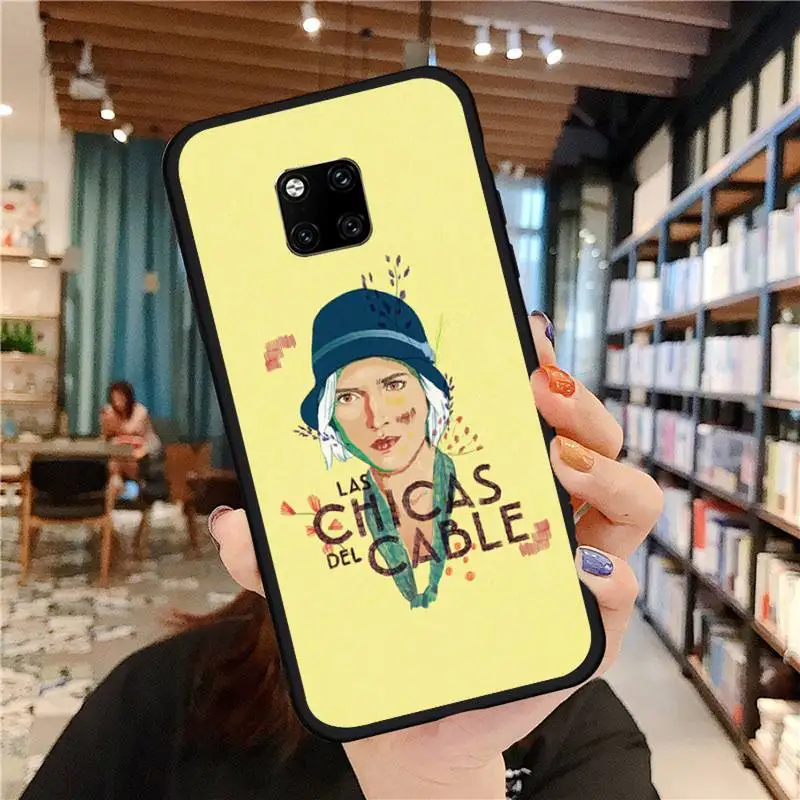 

Cable Girls Phone Case For Huawei Mate 9 10 20 Pro lite 20x nova 3e P10 plus P20 Pro Honor10 lite