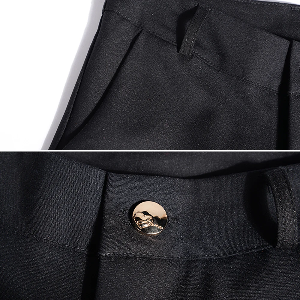 Женские брюки-карандаш эластичные облегающие брюки до щиколотки для офиса на