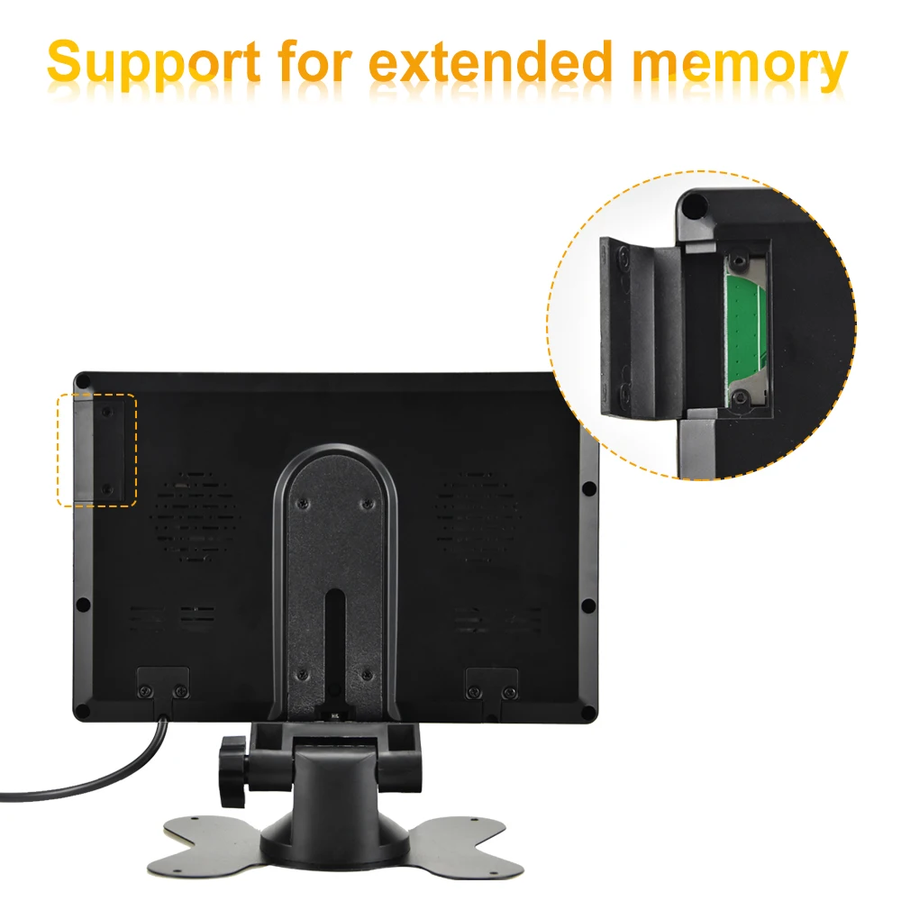 AMPrime 7 &quotAHD 1080P экран Раздельный монитор + камера заднего вида система ночное