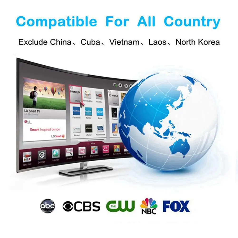 Комнатная ТВ антенна + Цифровая HD Freeview усиленный Тонкий телевизор диапазон 450