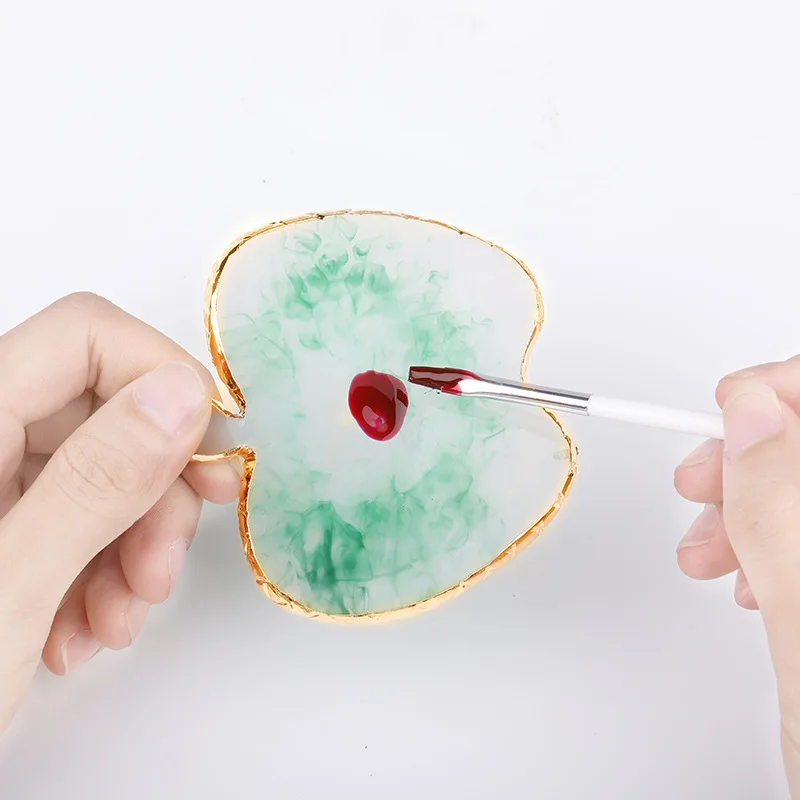 1 шт. Креативный дизайн в форме яблока Палитра для дизайна ногтей инструменты