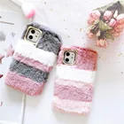 Меховой чехол для LG K7 2016 2017 K8 K10 2018 Stylo 5 4 Stylus Q70 K20 K30 2019 K61 K51S K41S K11 K50 K50S K40 K40S K42 K52 K62 чехол