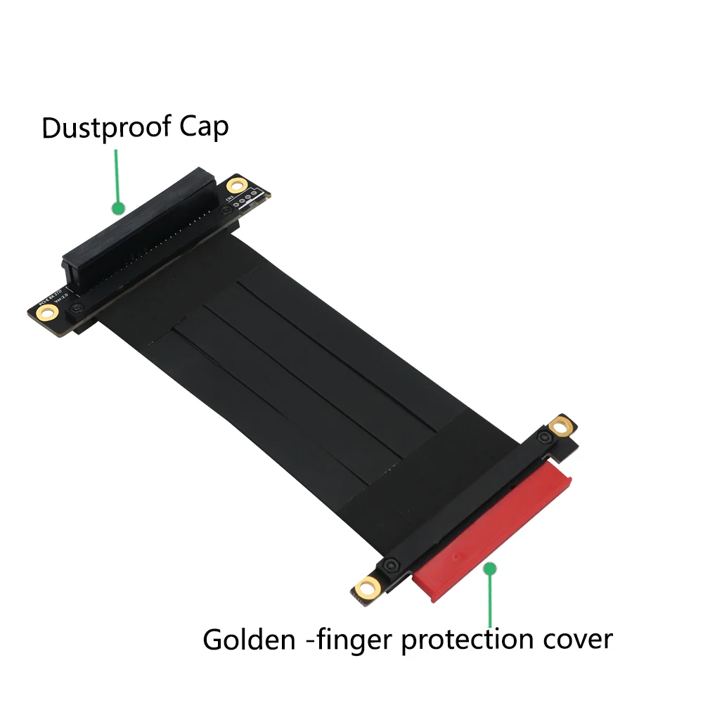 

High Quality PCI-e PCI Express 8X Extension cable (90° standard Right Angle PCI-E Slot)