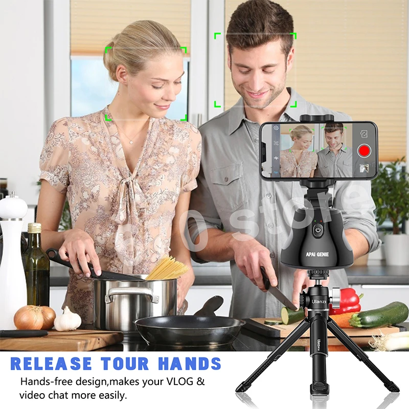 Умный держатель для отслеживания автоматический лиц/объектов с вращением на 360 °